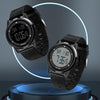 SPOVAN S100 Men Outdoor Multifunctional Waterproof Electronic Watch(Black)