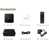 TX3 Mini 4K*2K Display HD Smart TV BOX Player with Remote Controller, Android 7.1 OS Amlogic S905W up to 2.0 GHz, Quad core ARM Cortex-A53, RAM: 2GB DDR3, ROM: 16GB, Supports WiFi & TF & AV In & DC In, US Plug(Black)