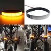 DC 12V 3W Motorcycle Annulus Turn Lamp Front LED Shock Absorber Light, Light Guide