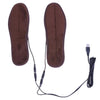 2 Pairs USB Shoe Dryer Electric Insoles Shoe Winter Keep Warm Heated Insole for Shoes Boot, Size:39-40