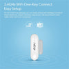 WiFi Door/Window Sensor Alarm, Realtime Alerts, 2-Year Battery