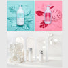 10 in 1 Creative Paper Cutting Shooting Props Tree Leaves Papercut Jewelry Cosmetics Background Photo Photography Props(Milky White)