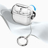 For Apple Beats Studio Buds / Buds+ Headphones Shape Clear Acrylic Headset Protective Case(Black)