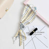 Spring and Summer Tarot Pattern Professional Chiffon Small Neckerchief Wild Scarf, Size:105 x 6.5cm(Star)
