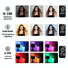 Pixel G1S Mini Outdoor RGB Color Fill Light Camera Small Desktop Lights(A Set)