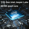 M6 N100 8G+1TB EU Plug 11th Gen Intel Jasper Lake N5105 4K/60FPS HD Pocket Mini PC