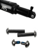 KindShock A5 Air Pressure Rear Shock Absorber Mountain Bike Shock Absorber Folding Bike Rear Liner, Size:165mm, Style:RE Single Gas