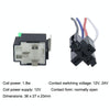 5 Sets JD2912 4 Pin Car Relay With Fuse, Rated voltage: 24V