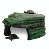 Turtle Basking Platform & Hide - Resin Stump Ornament