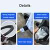 New Energy Vehicle Charging Port Waterproof Protective Cover, Color: Gray White