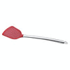 kn605 Stainless Steel Handle Silicone Slice High Temperature Resistance Cooking Slice(Red)