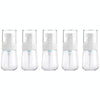 5 PCS Travel Plastic Bottles Leak Proof Portable Travel Accessories Small Bottles Containers, 30ml(Transparent)