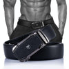 BULL CAPTAIN Automatic Buckle Thickened Cowhide Soft Wear-resistant Belt, Length: 115cm