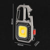 E-SMARTER W5138 Mini Bright Light Portable Flashlight, Specification: Black+Bracket