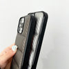For iPhone 11 Pro Max Carbon Fiber Texture Down Jacket Phone Case(Silver)