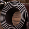 110cm Men Leather Pin Buckle Belt Retro Lacquered CowhideWaist Band(ZK-032 Black)