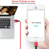 For iPhone / Apple Watch 2 In 1 8 Pin + Magnetic Charging Base Multi-function Charging Cable, Length: 1m(Black)
