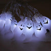 Warm White 1.5m 10LEDs LED Halloween Cartoon Atmosphere Decorative Light String(White Ghost)