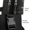 WEPOWER Men Chest Bag Outdoor Shoulder Messengers Bag With USB Charging Port Sports Small Bag(Gray Green)