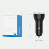 QIAKEY QK505L Dual Ports Fast Charge Car Charger(Black)
