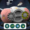 2-In-1 Rotating Magic Beans Fidget Toy Interactive Puzzle Games For Kids(Cyan)