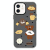 For iPhone 11 Skin Feeling Jelly TPU Hybrid PC Phone Case(Puppy Black)