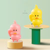 5 PCS 316 Cartoon Duck LED Bedroom Bedside Night Light Baby Nursing Energy-Saving Light, US Plug(Pink)