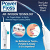 Dental Hygiene Oral Irrigator Dental Floss Oral Power Water Jet Pick Cleaning Irrigator Tooth Mouth Denture Cleaner Care, Pack:OPP bag