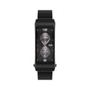 K7 1.14 inch TFT Screen Smart Call Bracelet, BT Call / Heart Rate / Blood Pressure / Blood Oxygen, Strap:Steel Strap(Black)