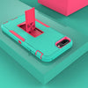 Magnetic Holder Phone Case For iPhone 8 Plus / 7 Plus(Green + Rose Red)