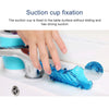 Colourful Suction Cup Drainage Soap Box(Green)