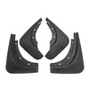 For Volkswagen Scirocco 2009-2016 4pcs/Set Car Auto Soft Plastic Splash Flaps Fender Guard