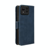 For Asus Zenfone 11 Ultra Skin Feel Calf Texture Card Slots Leather Phone Case(Blue)