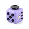 3 PCS Cube Decompression Toys For Adults & Children Unlimited Dice Vent Toys, Colour: Purple