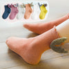 Girls Fashion Personality Wings Socks Baby Cotton Socks, Color:Fuchsia(S)
