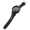 Skmei 1562 Multi Function Outdoor Sports Waterproof Student Electronic Watch Ten Year Battery Mens Watch(Black)