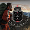 HT29 2.01 inch IPS Screen Triple Proof Smart Watch with Banknote Detector Light(Black)
