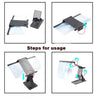 L20 12 inch Anti-Blue Mobile Phone Screen Amplifier Portable Folding Split Mobile Phone Holder