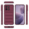For Xiaomi Redmi K70 / K70 Pro 5G Magic Shield TPU + Flannel Phone Case(Wine Red)