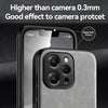 For Xiaomi Redmi Note 13 5G Skin Feel Magnetic Leather Back Phone Case(Light Grey)