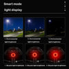 WEST BIKING Bicycle USB Charging Smart Brake Sensor Warning Tail Light(Cushion)