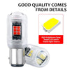 2pcs 1156 DC12V / 2.16W / 0.18A / 480LM Car LED Turn Signal Light(White Light)