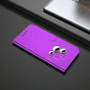 For Asus Zenfone 9 Imitated Mirror Surface Flip Leather Phone Case(Purple)