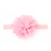 Baby Girl Elastic Hairband Children Hair Wear Flower Headband(Pink)