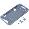 iPhone 14 Middle Frame Chassis w/ Side Keys - Blue