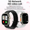 GS29 2.08 inch IP67 Waterproof 4G Android 9.0 Smart Watch Support AI Video Call / GPS, Specification:4G+64G(Gold)