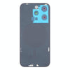 iPhone 16 Pro Max Back Glass Cover with Lens Cover (Silver)