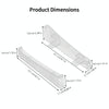 For PS5 Slim JYS-P5189 Console Horizontal Placement Stand Digital / Optical Drive Version Universal Storage Mount(Transparent)