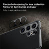 For Samsung Galaxy S24 Ultra 5G Genuine Leather PC Phone Case(Black)