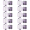 Huawei Nova 6 SE Camera Lens Cover (Purple, 10 Pack)